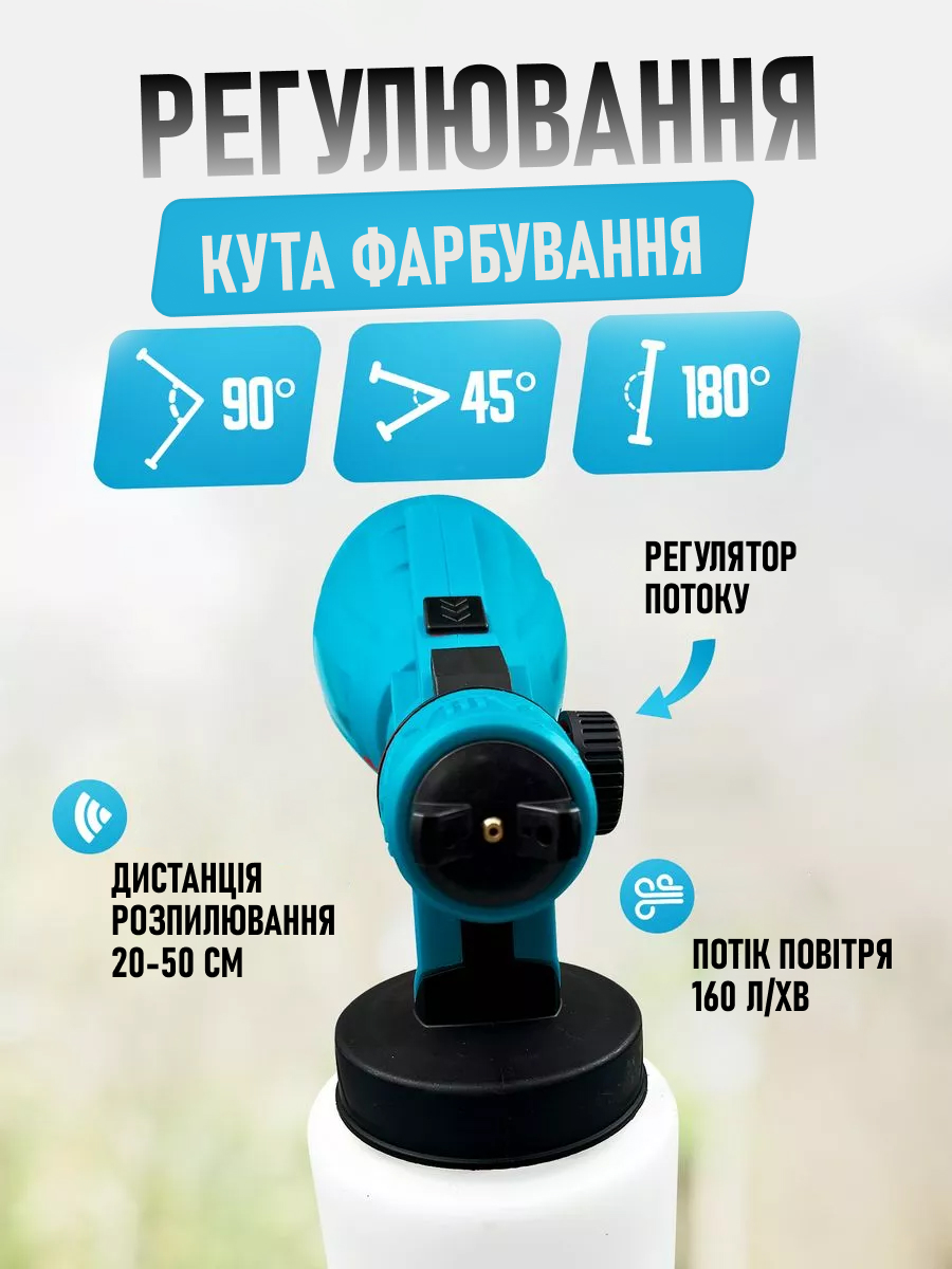 Акумуляторний фарбопульт